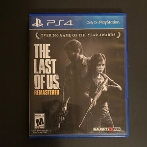 The Last of Us Remastered PS4 Game